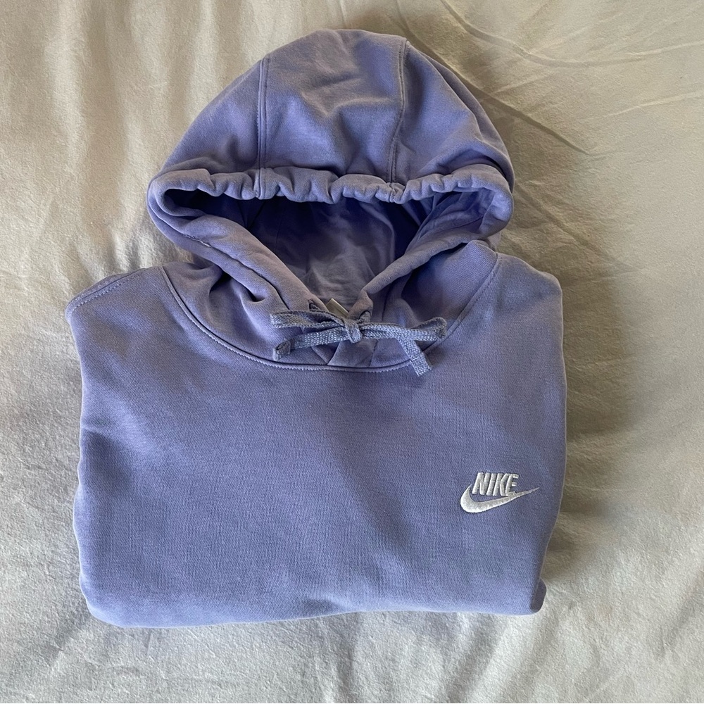 Pastel purple Nike hoodie